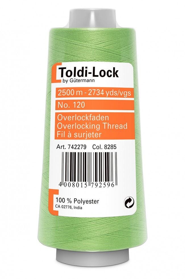 Gutermann Toldi Lock Overlocker Thread 2500M Polyester Thread Suitable For Dressmaking - 8285 - 2500 Metres