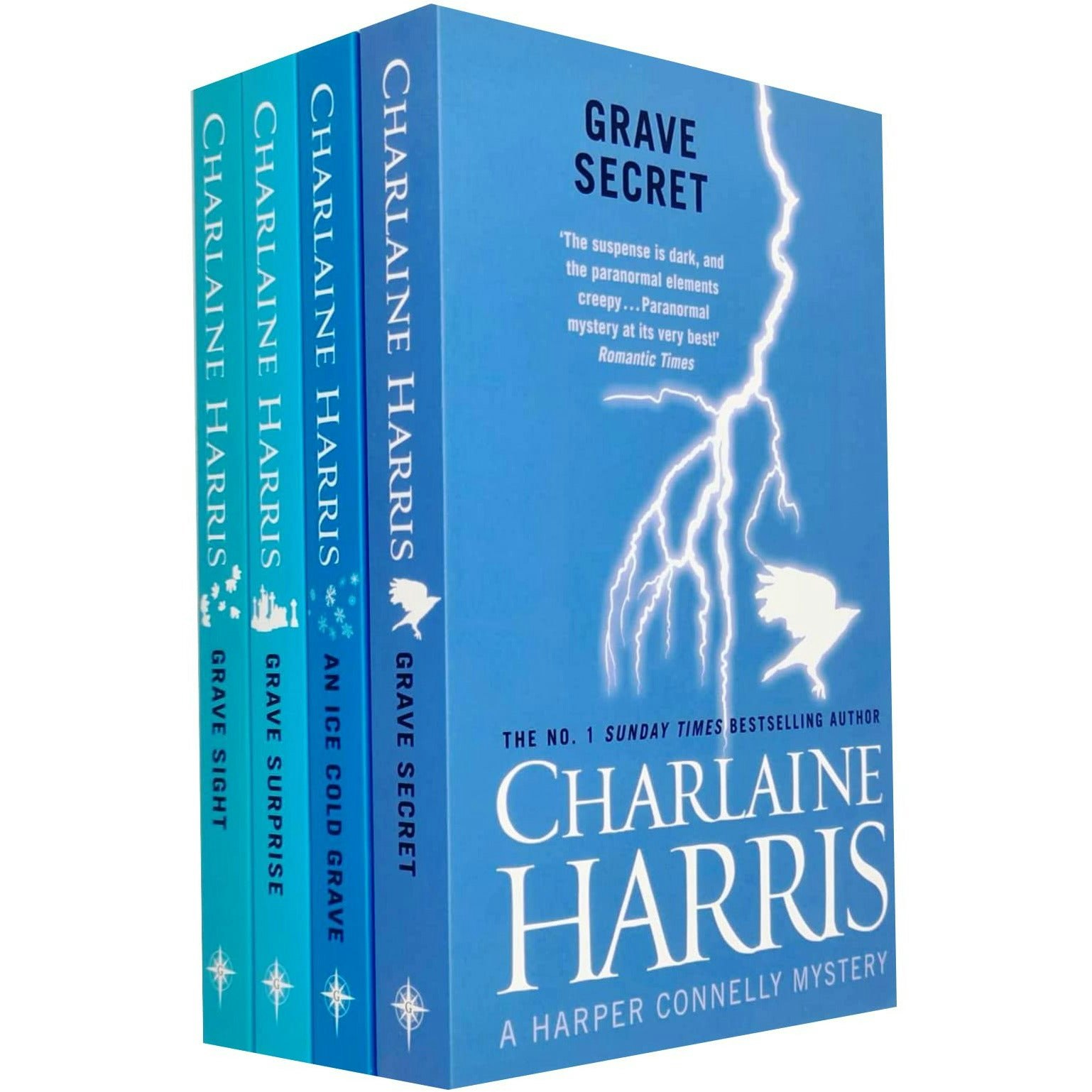 Gollancz Red Charlaine Harris 4 Book Set Pack Harper Connelly Mysteries Series