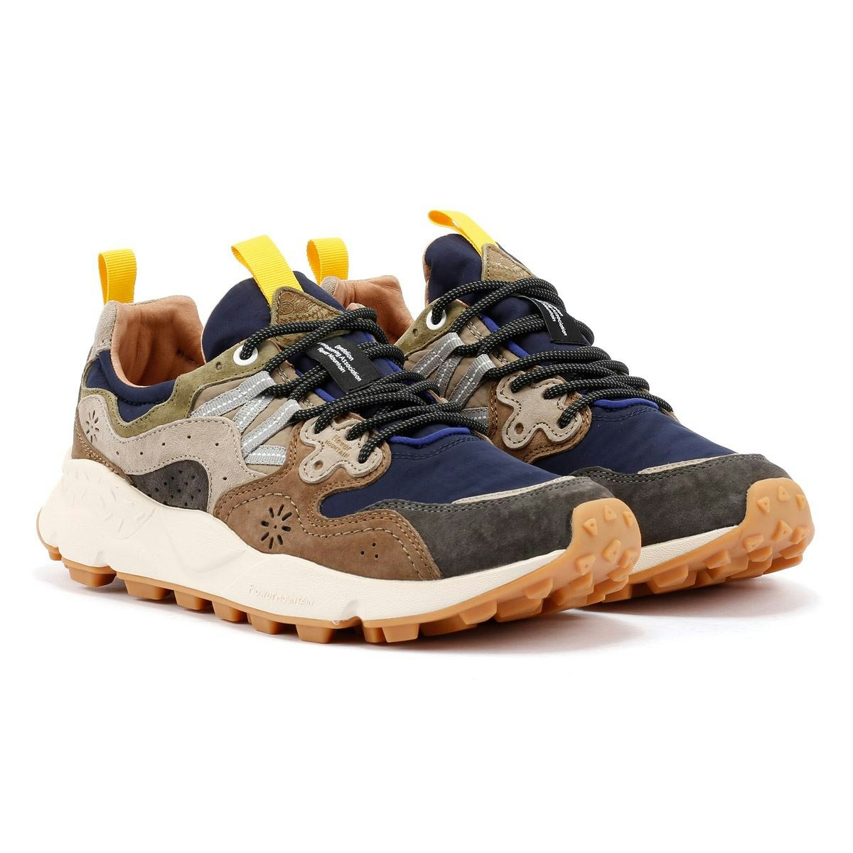 Flower Mountain Men's Yamano 3 Trainers - Navy - Eu Size 39