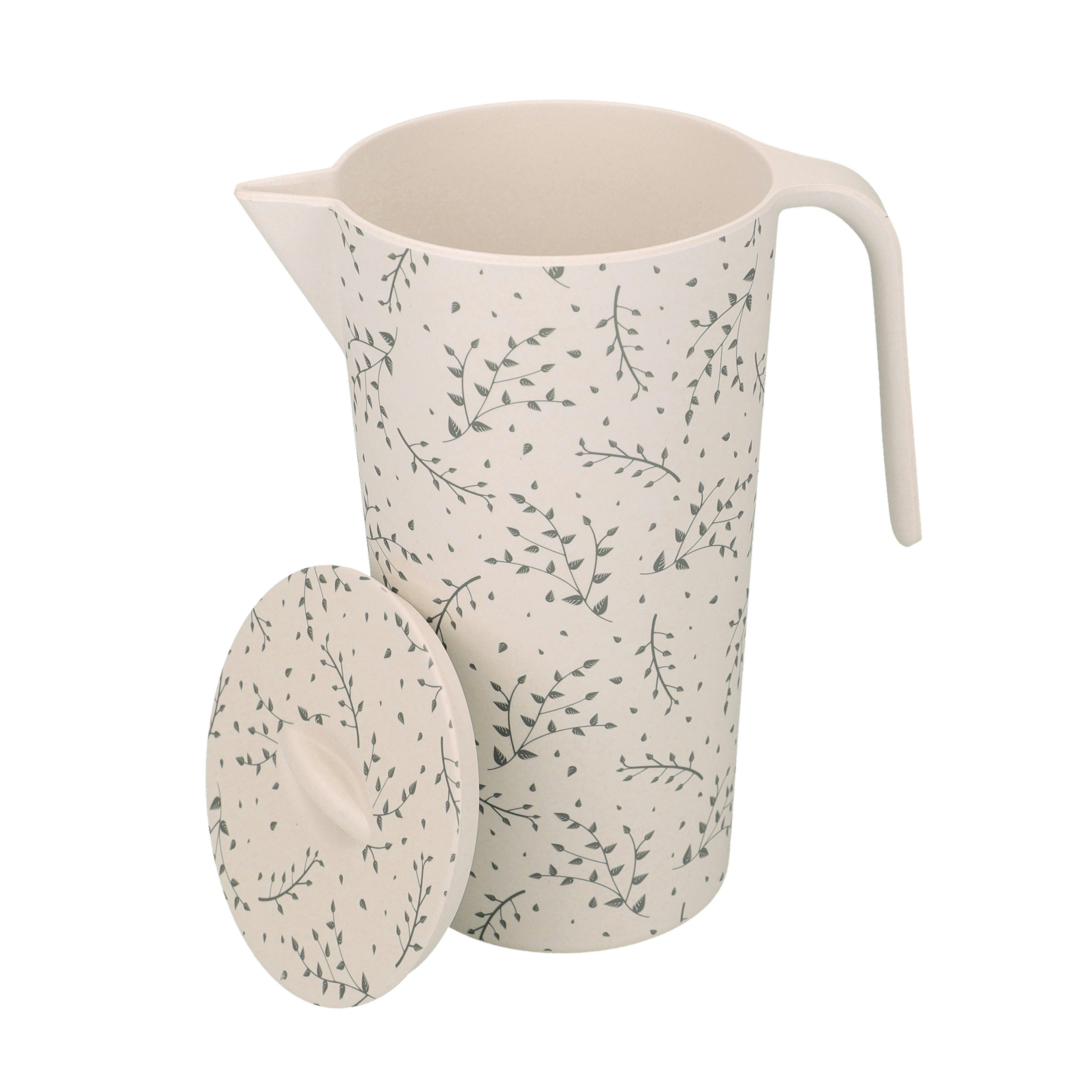 Rackhams Cream Eco-Friendly Recycled Plastic Jug - 1.6L - Plastic - Jug