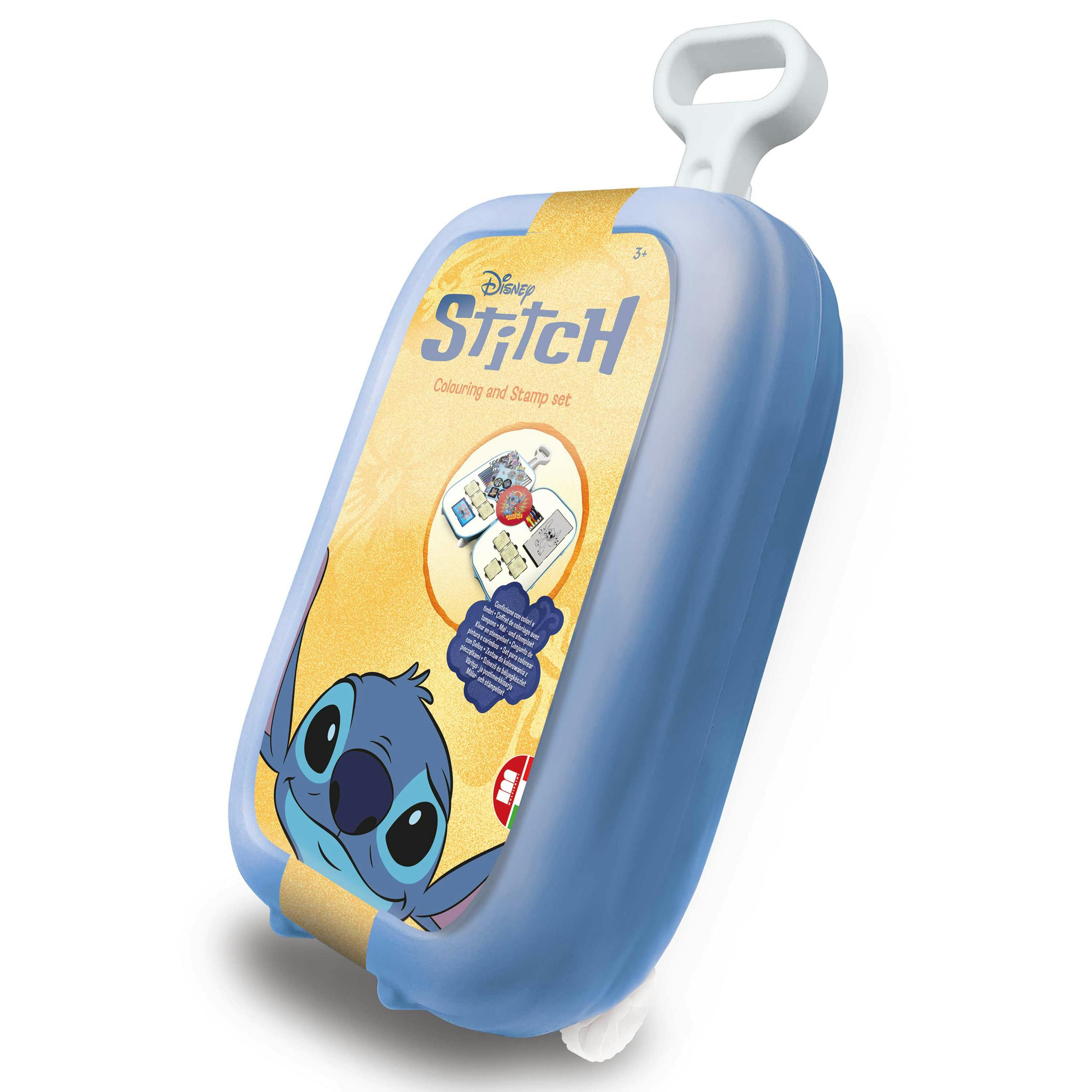 Rackhams Blue Stitch Trolley By Multiprint – Kids Travel & Activity Case - 1