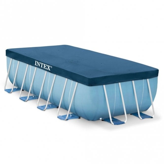 Intex Blue Pool Cover Rectangular 400 X 200Cm