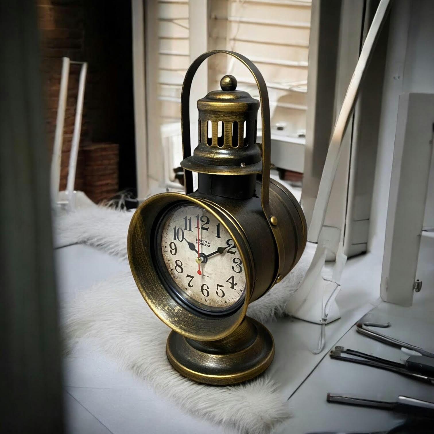 Rackhams Acacia Home 29Cm Table Clock