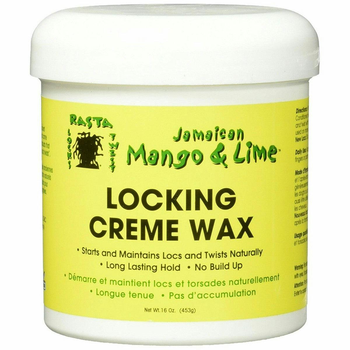 Jamaican Mango & Lime Locking Crème Wax 16Oz