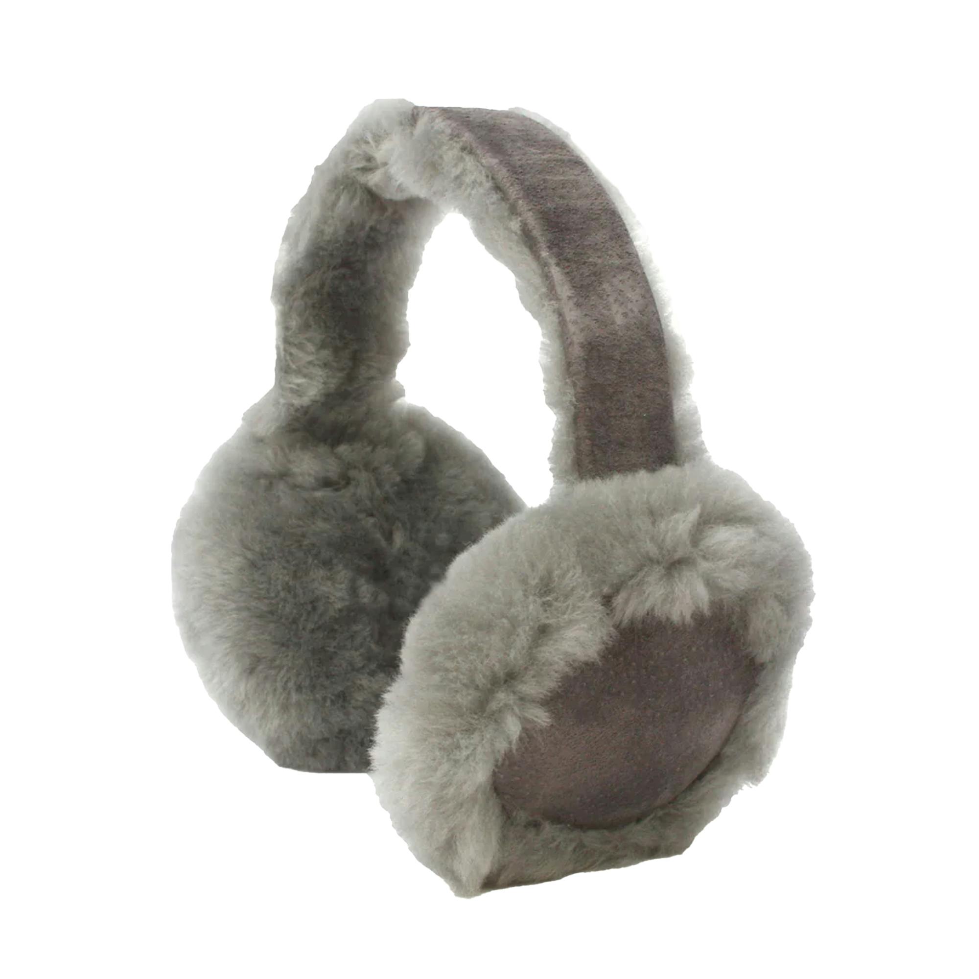 Eastern Counties Leather Grey Kids Kiko Sheepskin Earmuffs - One Size - 100% Sheepskin