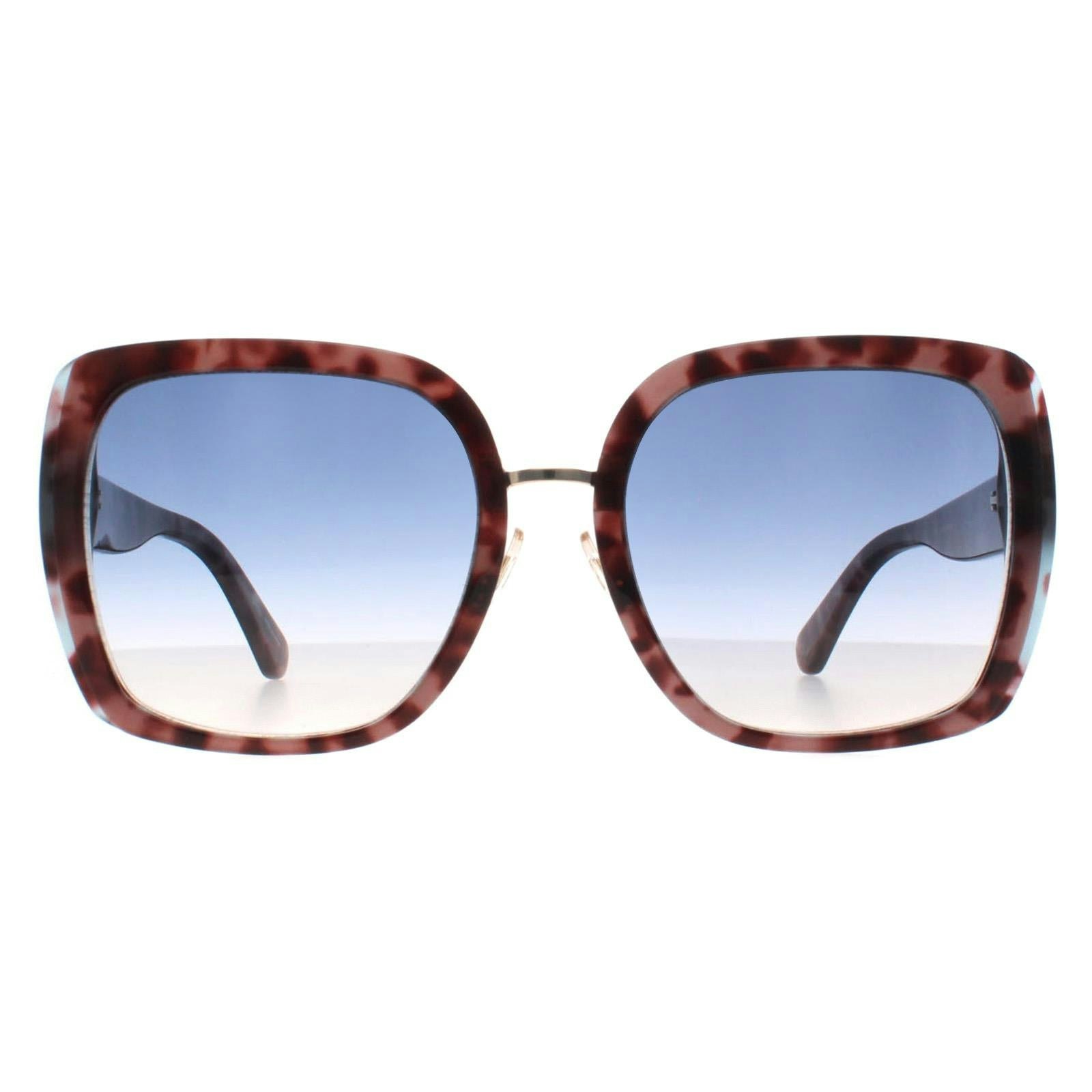 Kate Spade Women's Blue Kimber/G/S Havana Sunglasses