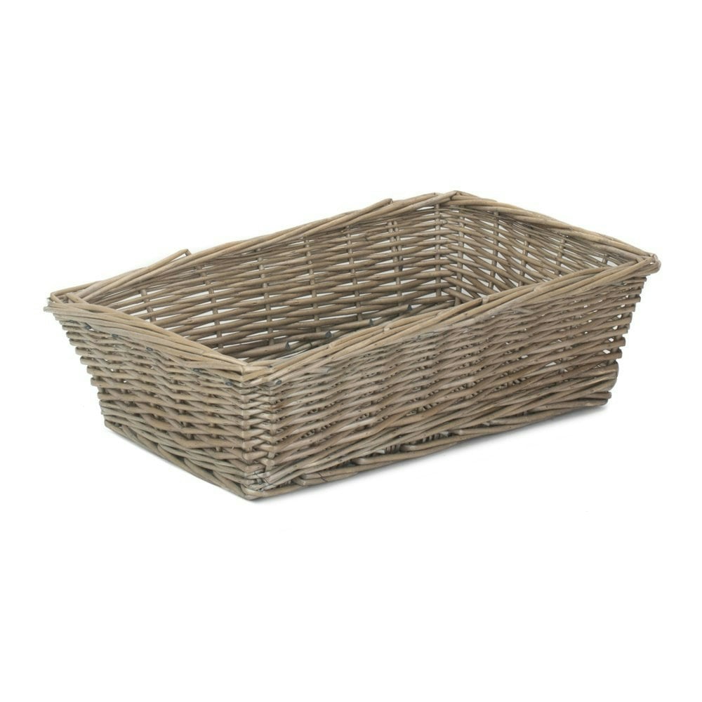 Rackhams Red/Grain Antique Wash Tape Serving Tray - Medium