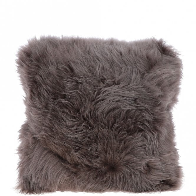 Rackhams Sheepskin Cushion - One Size - Mink - Sheepskin