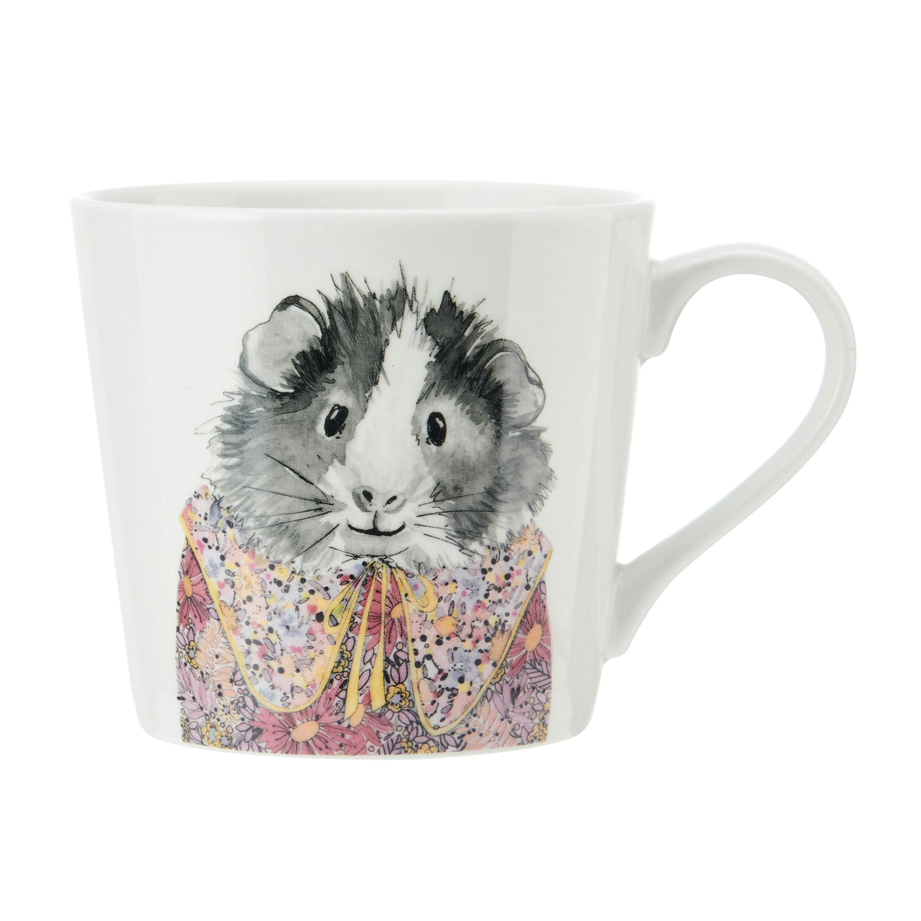 MIKASA x Tipperleyhill 380ml Fine China Mug, Guinea Pig, Gift Boxed - Image 2