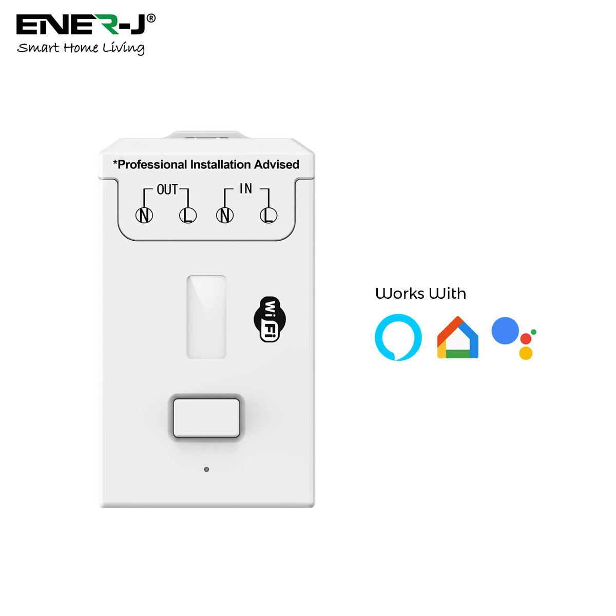 Rackhams 500W Smart Rf + Wifi Non-Dimmable Receiver, Pro Series, Alexa & Google Home Compatible
