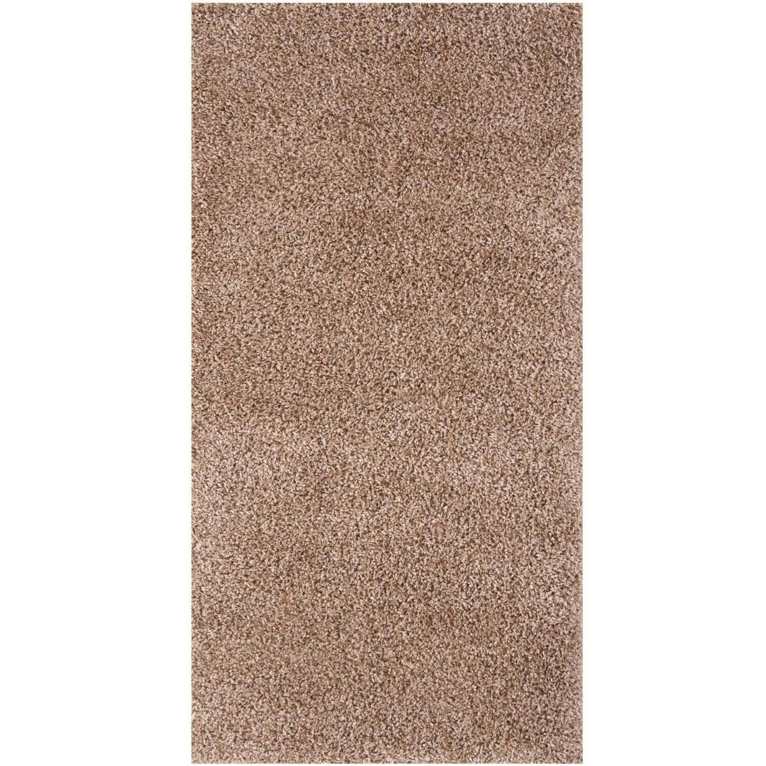 The Rugs Beige Myshaggy Solid Rug - 80X150 Cm