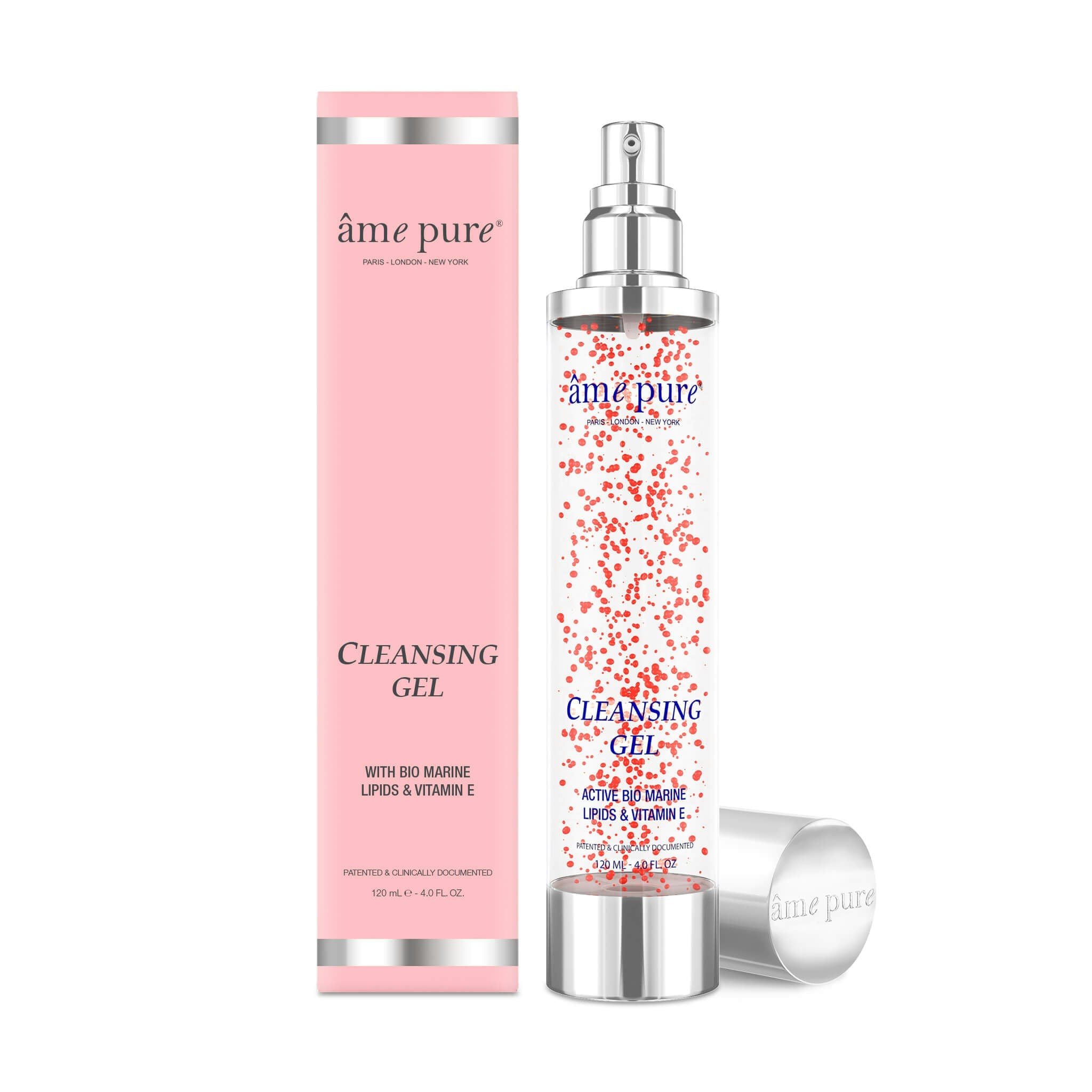 Âme Pure Red Cleansing Gel - Gentle Facial Wash With Vitamin E