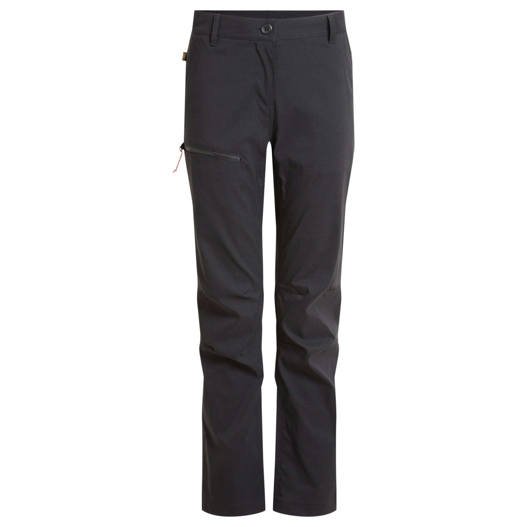 Craghoppers Women's Black Mimas Trousers - 18 Uk R - 96% Polyamide/4% Elastane