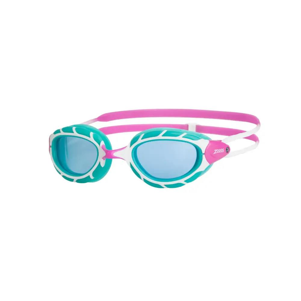 Zoggs Pink/Turquoise Junior Predator Goggle - /Tint