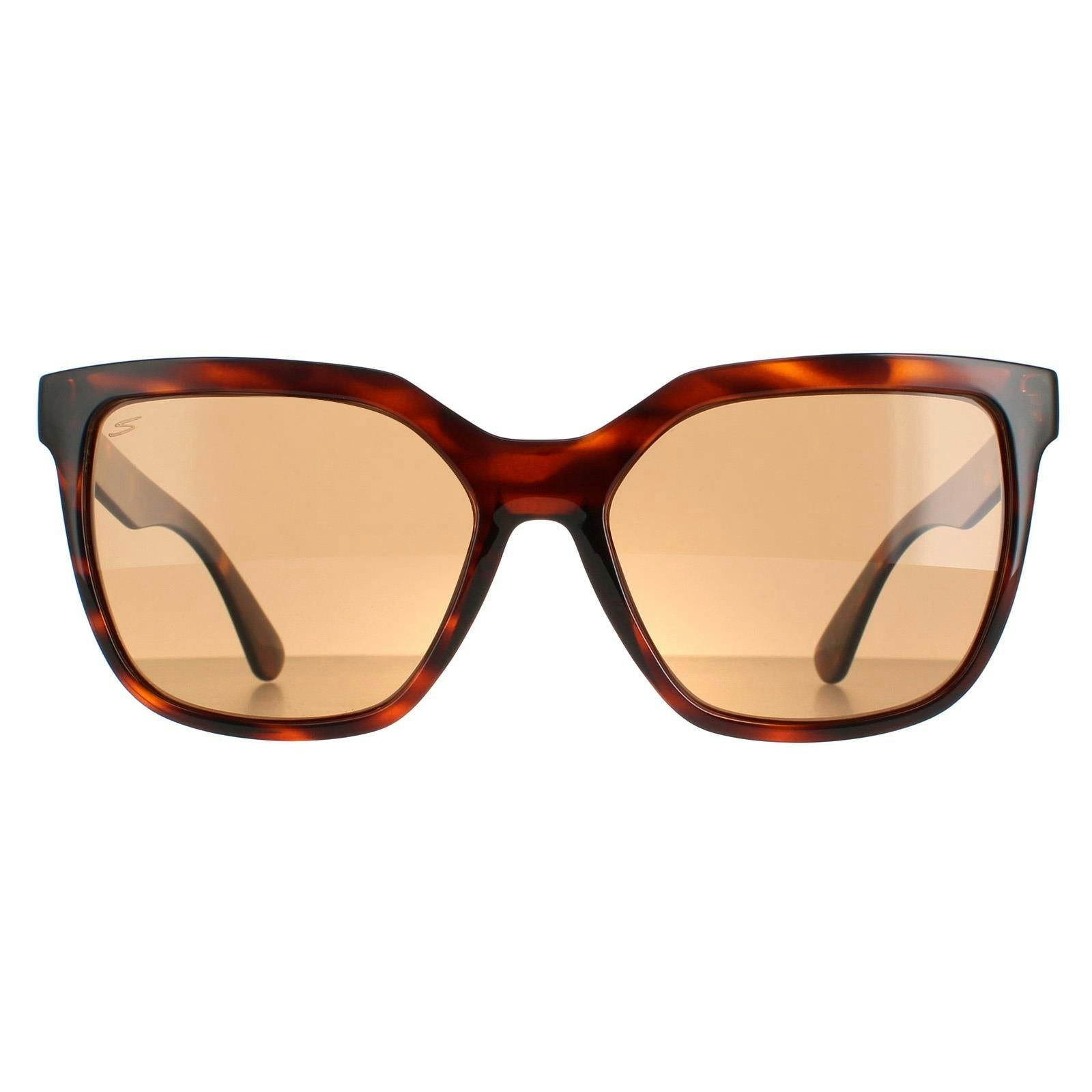 Serengeti Women's Light Wakota Shiny Tortoise Sunglasses