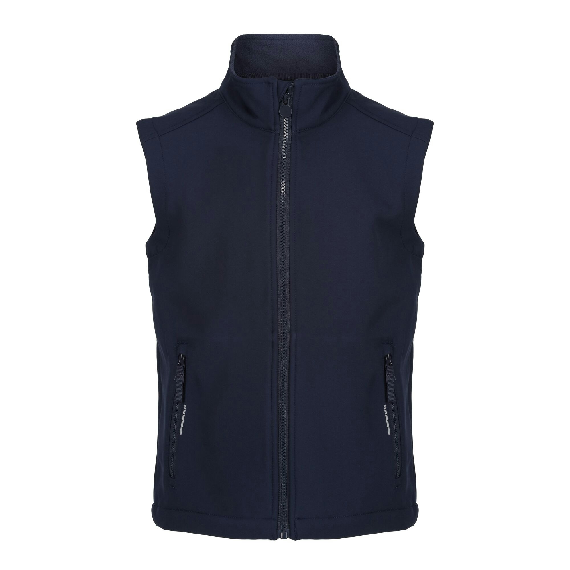 Regatta Professional Childrens/Kids Softshell Reflective Gilet - Navy - Navy 32In