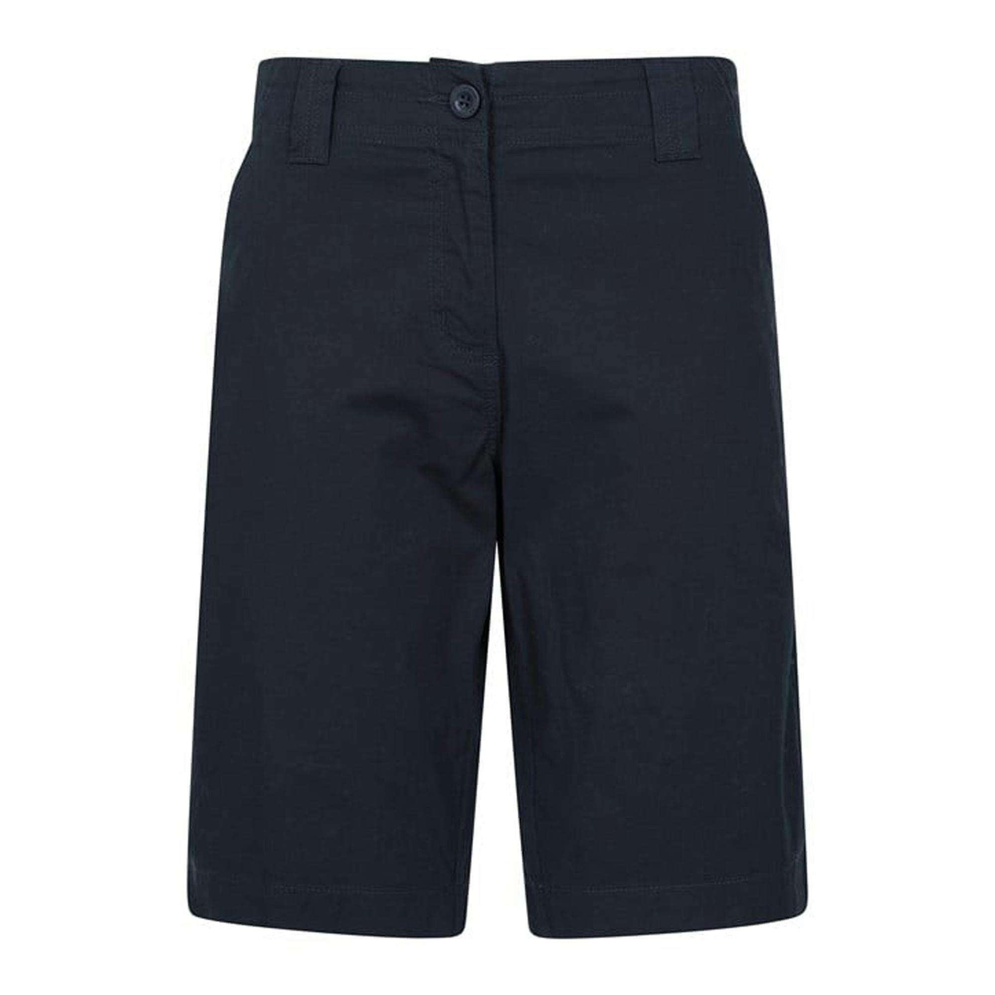 Mountain Warehouse Women's Coast Stretch Shorts - Navy - Navy - 18 Uk - 97% Cotton/3% Elastane