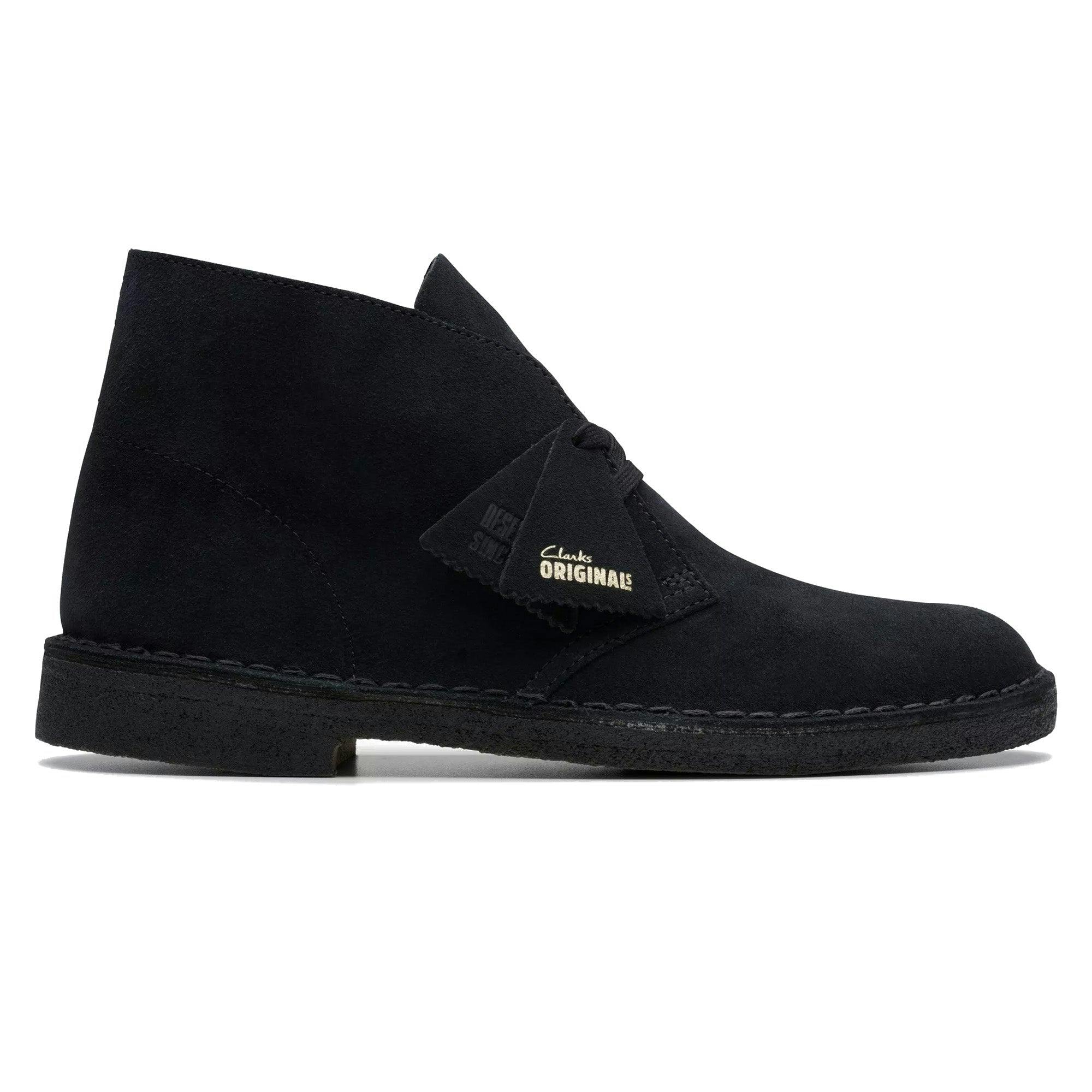 Clarks Originals Black Desert Boot - Suede - Uk 10