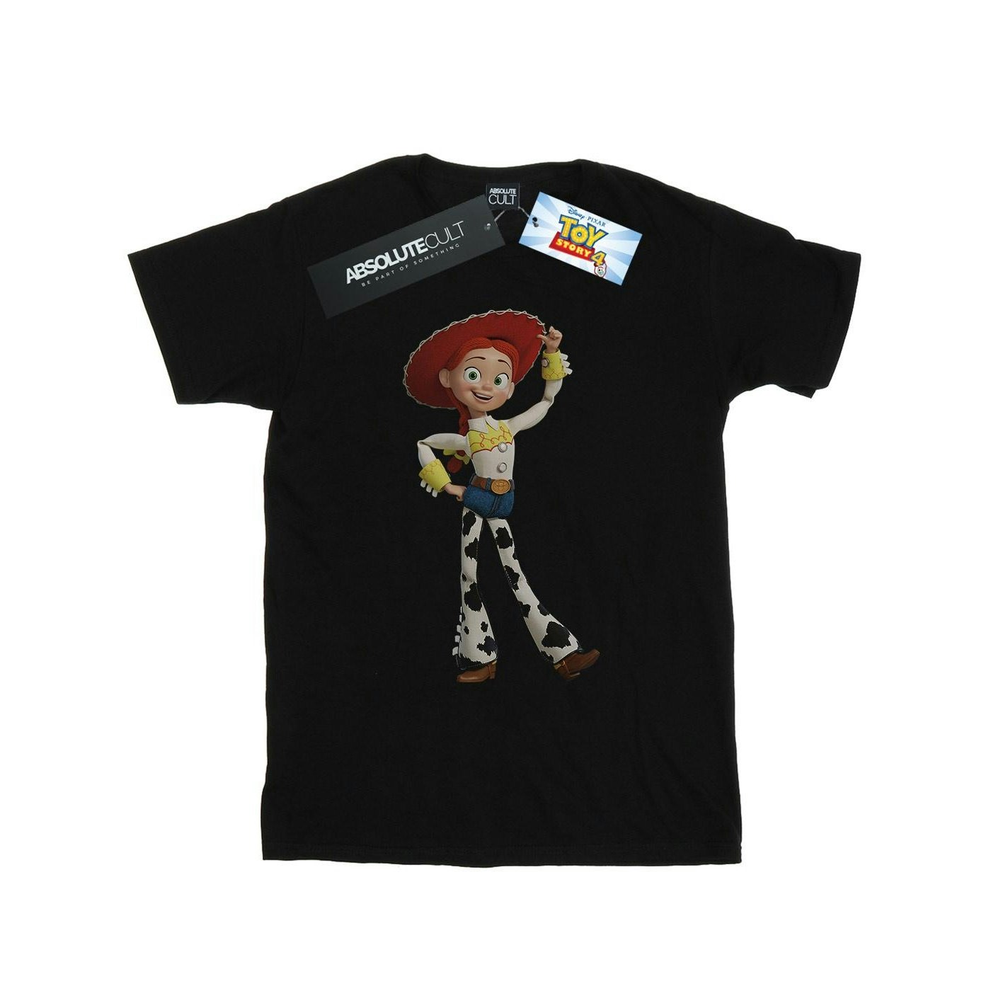 Disney Men's Black Toy Story Jessie Pose T-Shirt - 3XL
