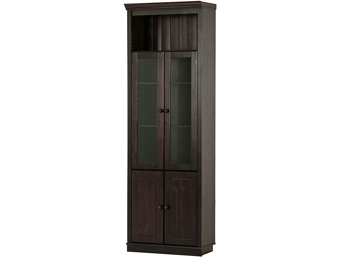 Rackhams Brown Anita Wall Unit F Honey Lacquer