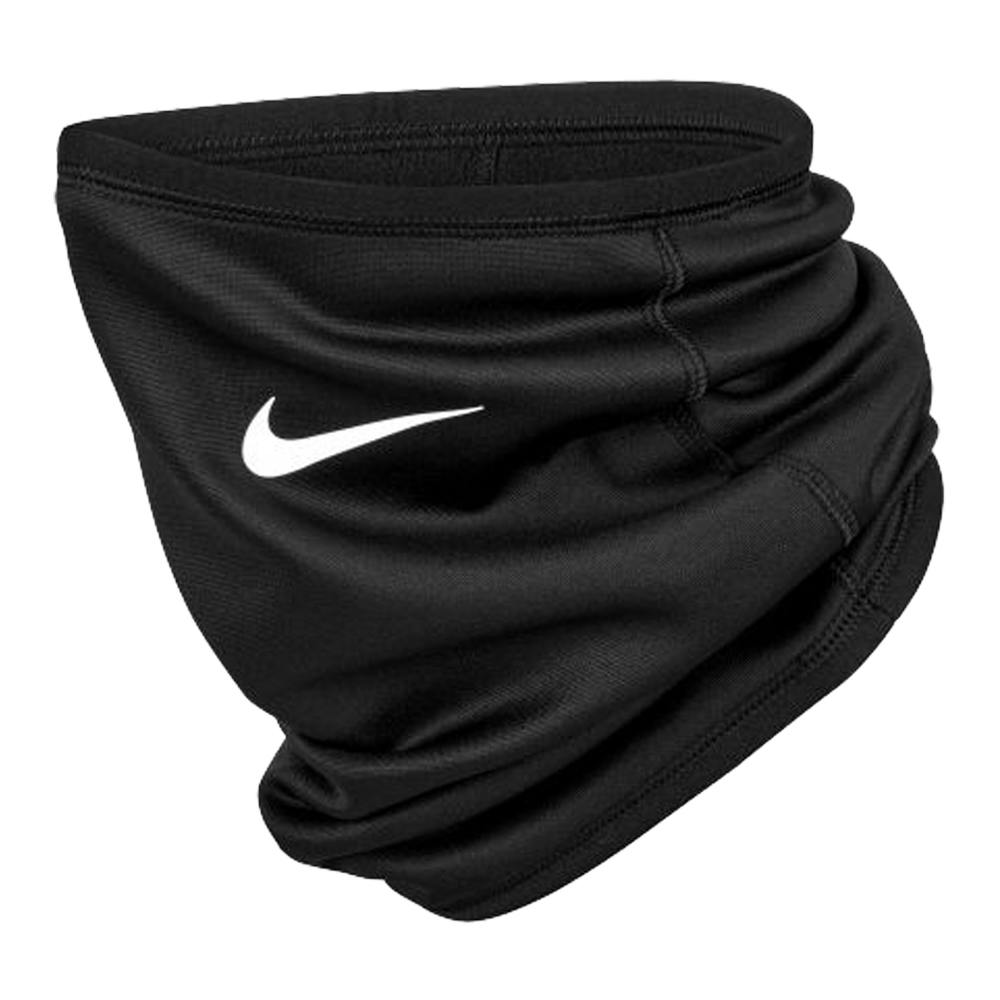 Nike Black Thermafit Fleece Neck Warmer - One Size - 82% Polyester/12% Spandex/6% Nylon