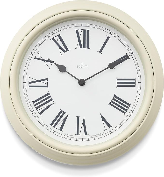 Acctim Cream Devonshire Traditional Wall Clock