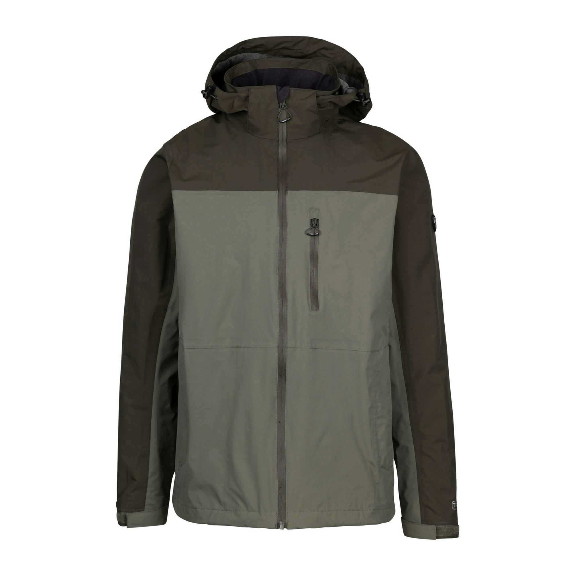 Trespass Men's Curbridge Tp75 Waterproof Jacket - Herb - 3XL - Herb