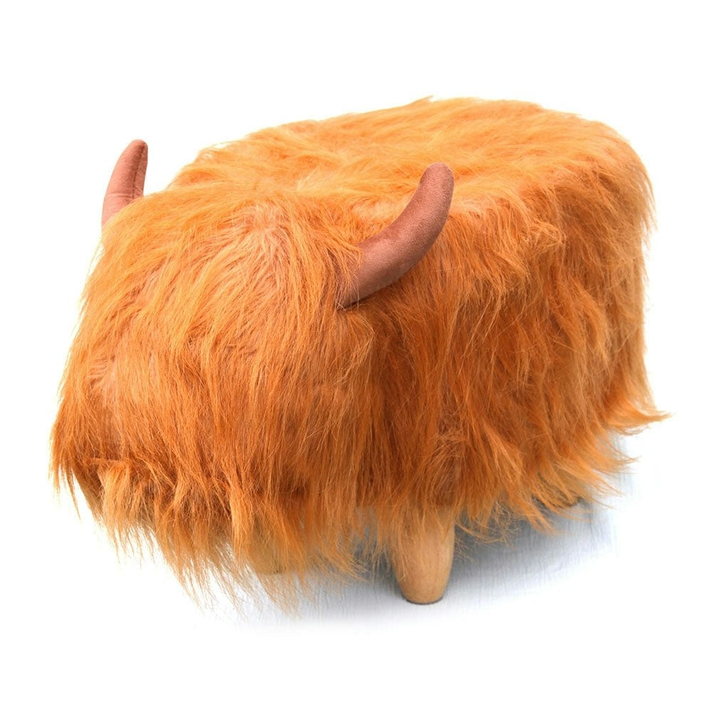 Gardeco Hamish The Highland Cow Footstool