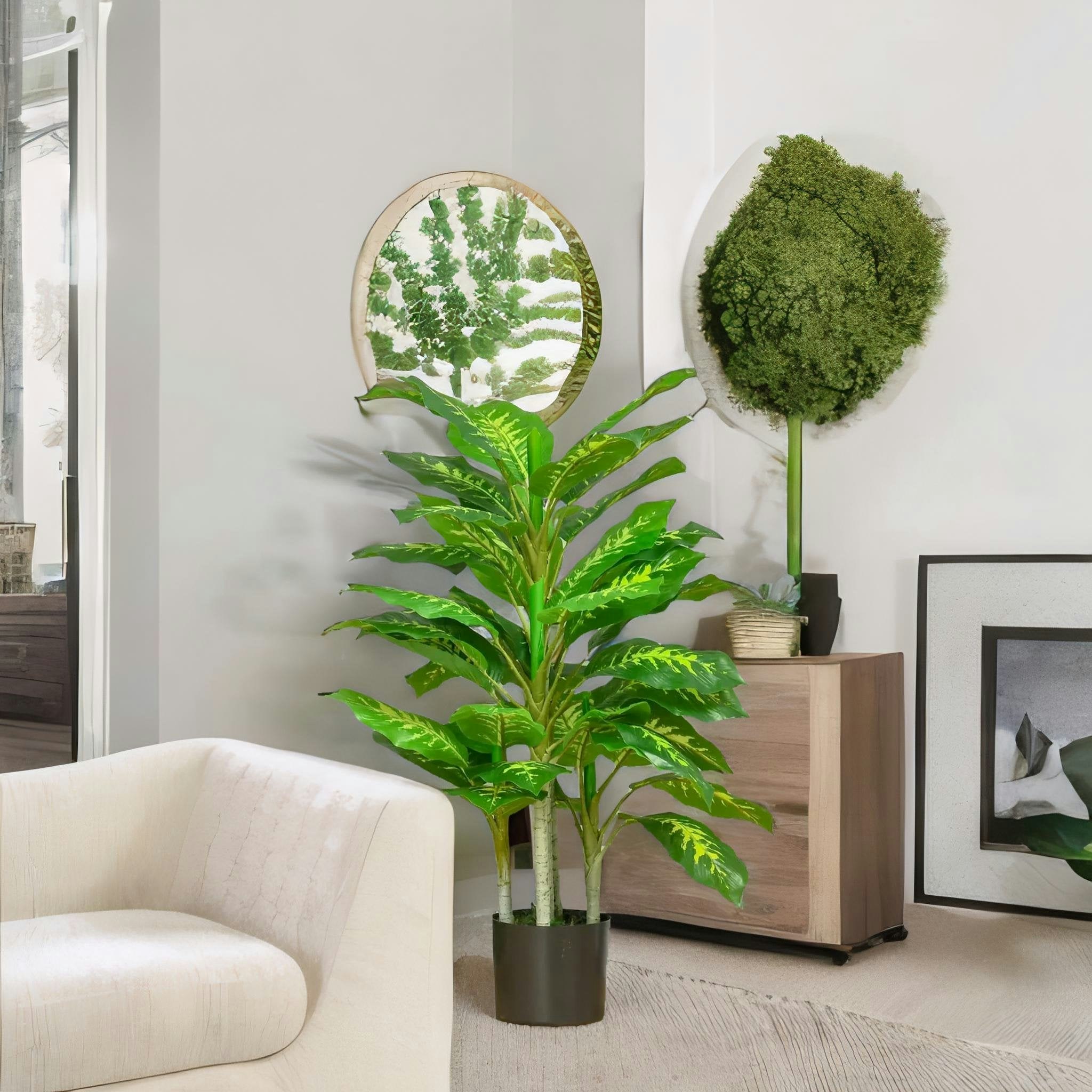 Rafaelo Mobilia Green Artificial 95Cm/3Ft Tall Decorative Evergeen Plant