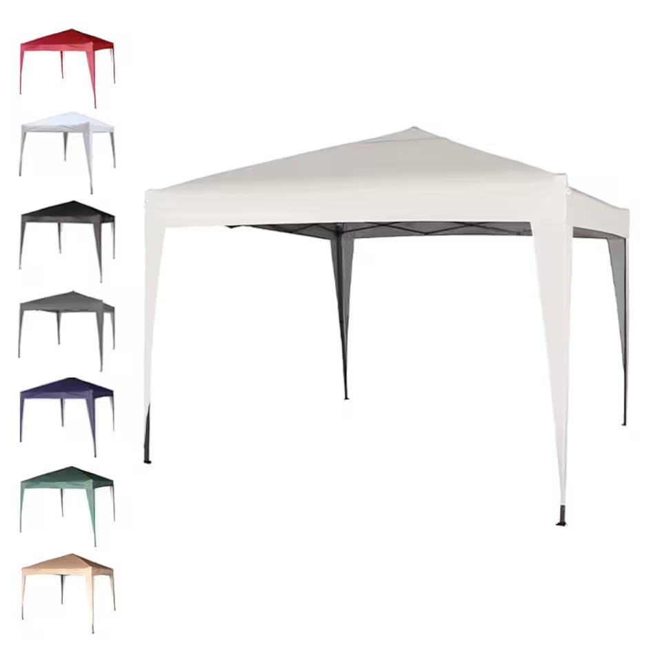 Rackhams Green 3X3m Pop Up Gazebo Outdoor Patio Canopy Tent
