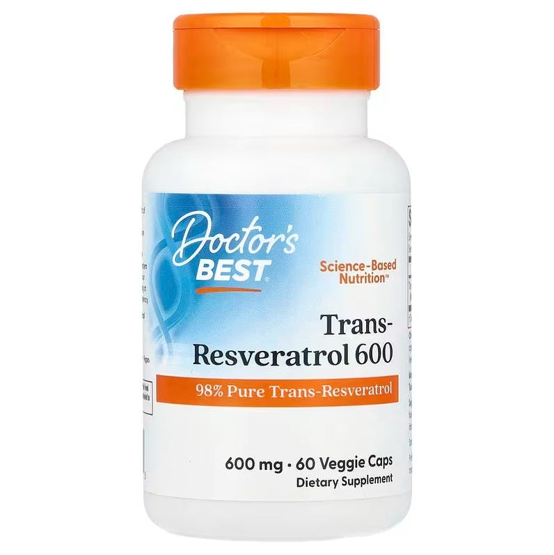 Trans-Resveratrol 600, 600mg - 60 vcaps - Image 7