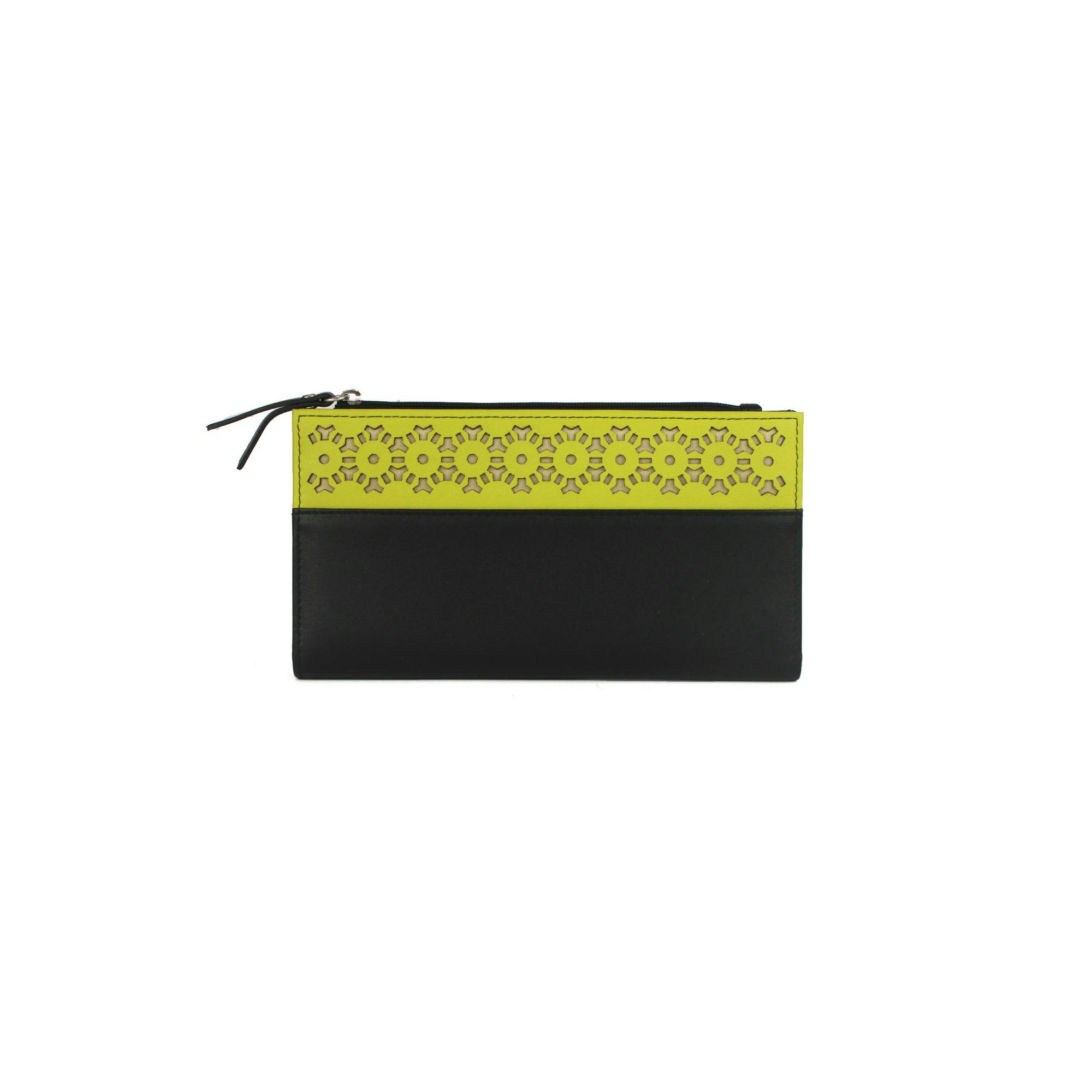 Eastern Counties Leather Women's Black Karlie Contrast Panel Purse - /Daquiri - One Size - /Daquiri - 100% Leather