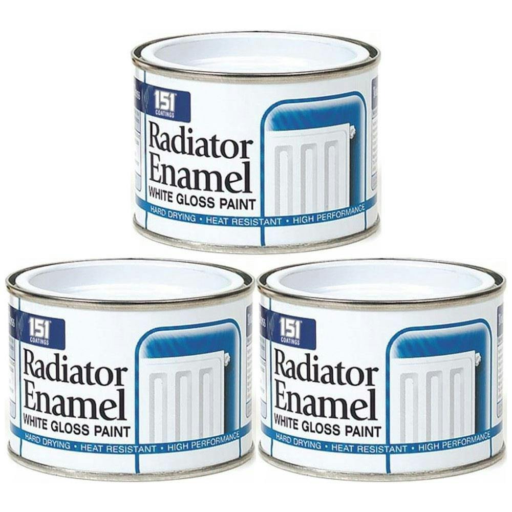 2 x Radiator Enamel White Paint Hard Drying Heat Resistant 151 Coatings 180ml - Image 19