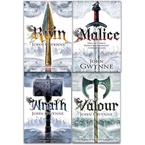 Macmillan Boys John Gwynne Faithful And The Fallen Collection 4 Books Set