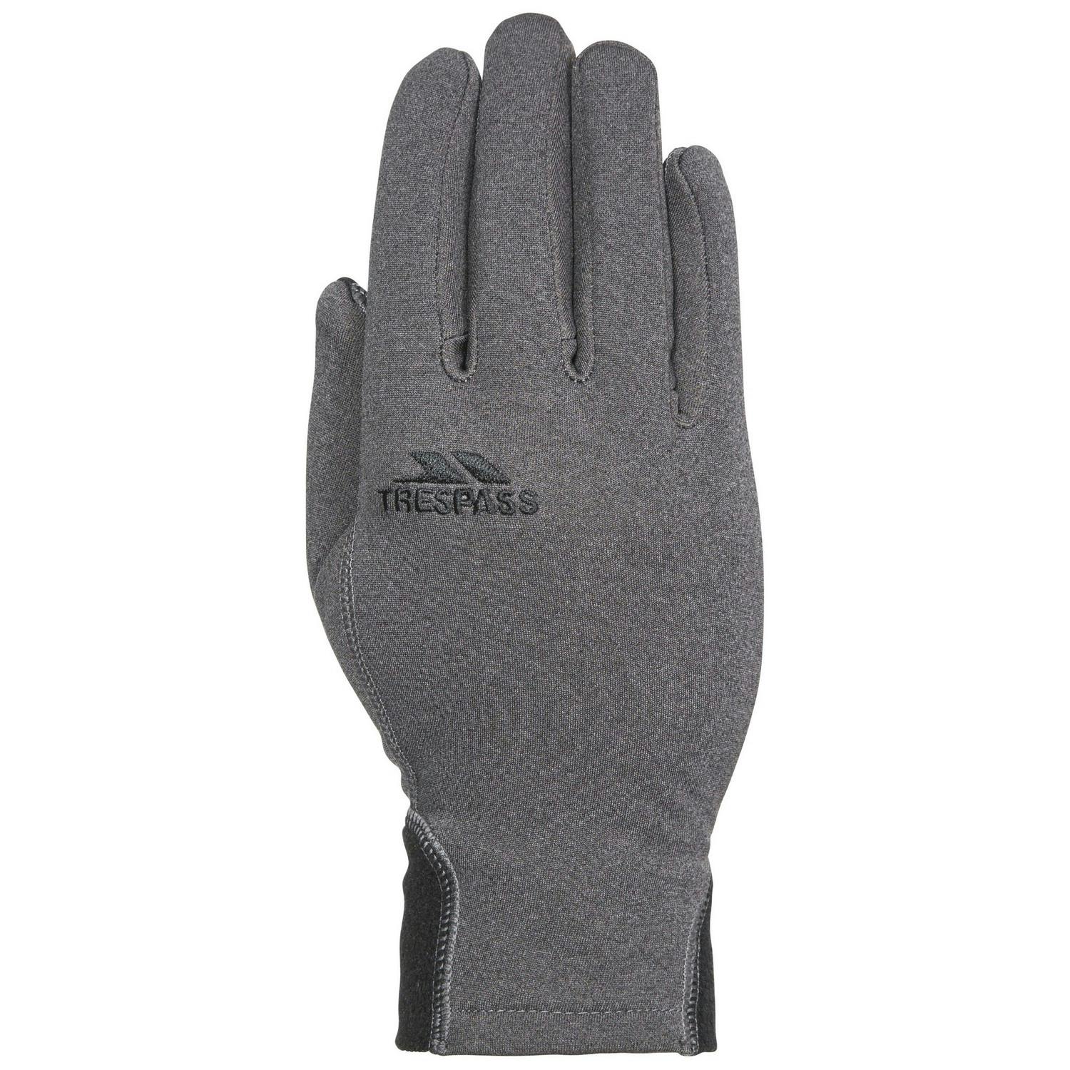 Trespass Unisex Atherton Gloves in Black | Size: Small/Medium - Image 2