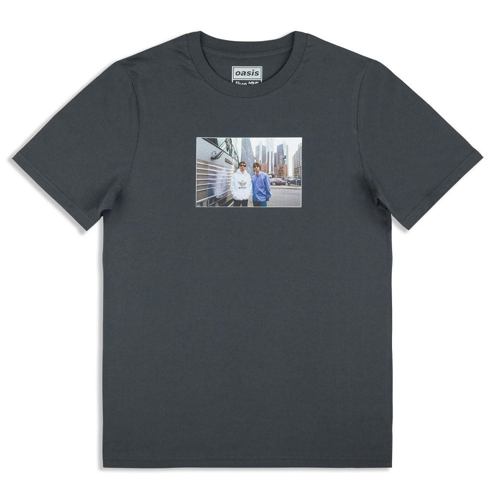 Paradiso Clothing Unisex Black Oasis Detroit Bus Photo Faded T Shirt - Xxl