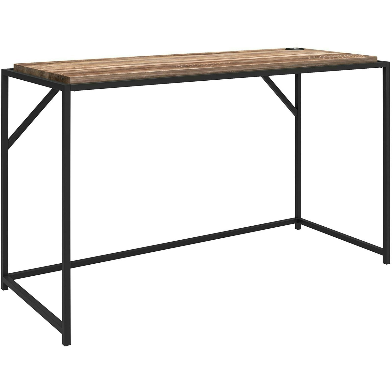 Rackhams Brown Quincy Writing Desk Weathered Oak