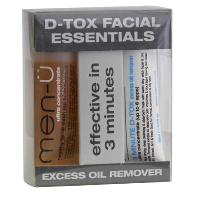 Men-Ü Men's -Ü -U D-Tox Facial Essentials