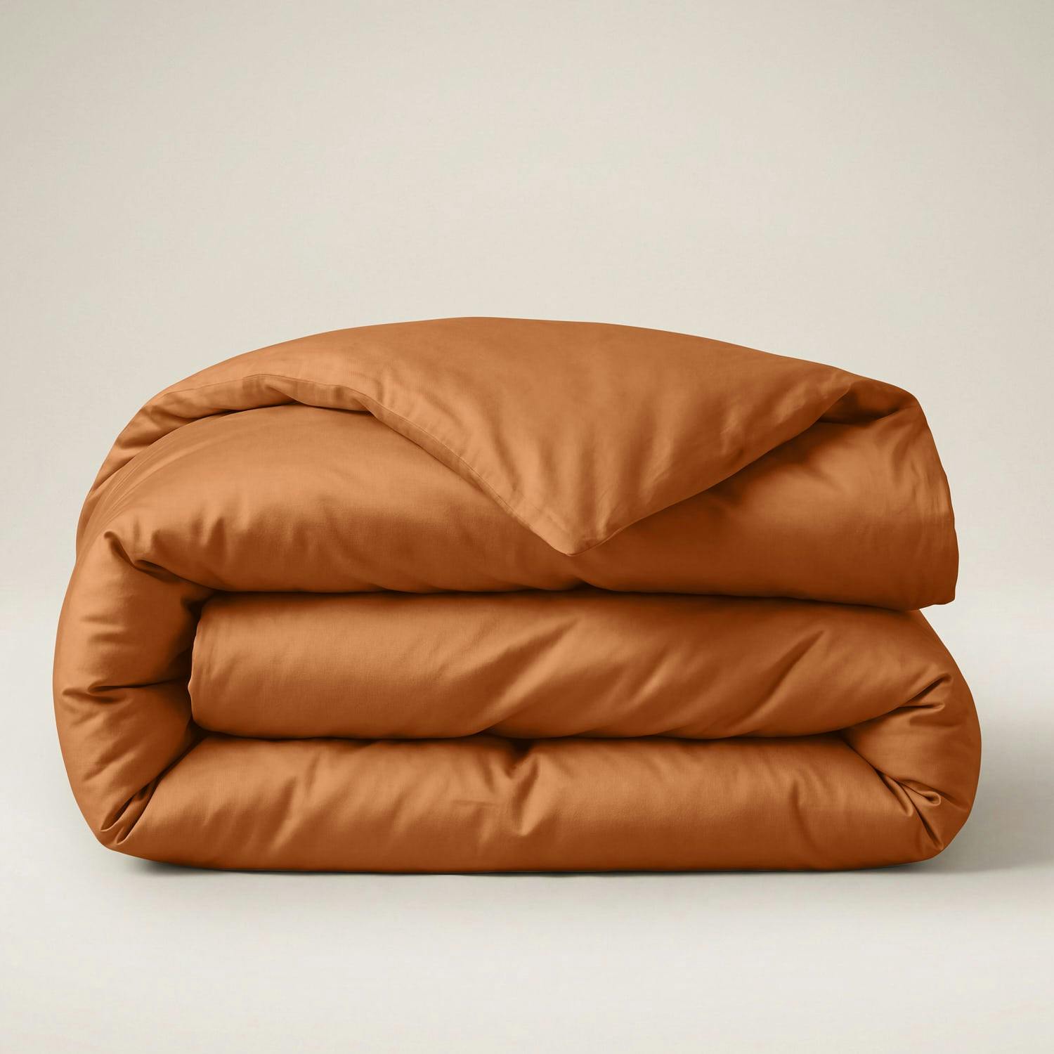 Rackhams Sateen Duvet Cover - Terracotta - King