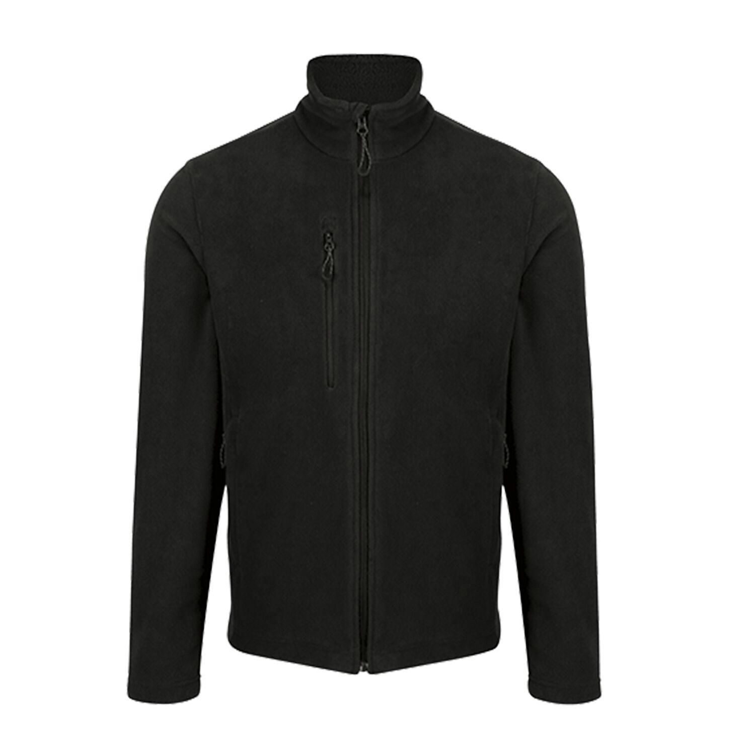 Regatta Men's Black Professional Fleece Recycled Jacket - Xxl - 100% Recycled Polyester