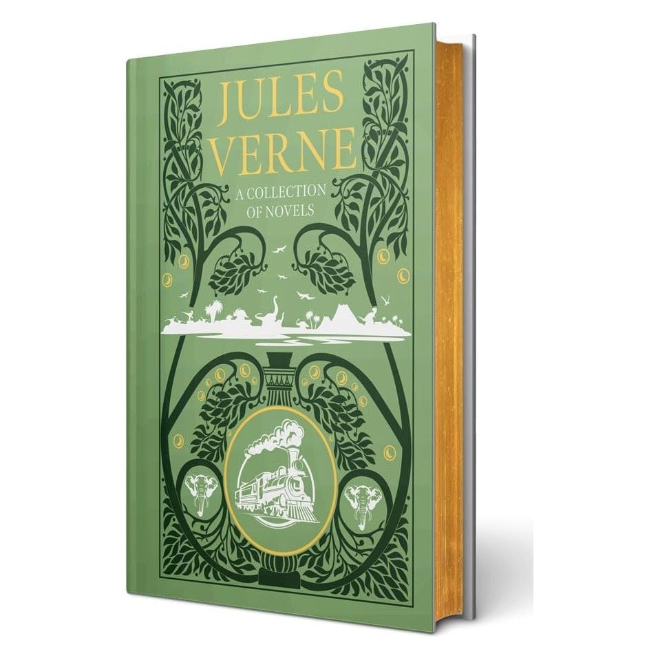 A Collection of Jules Verne Novels Leather Bound NEW Literary Fiction Classic - Image 6