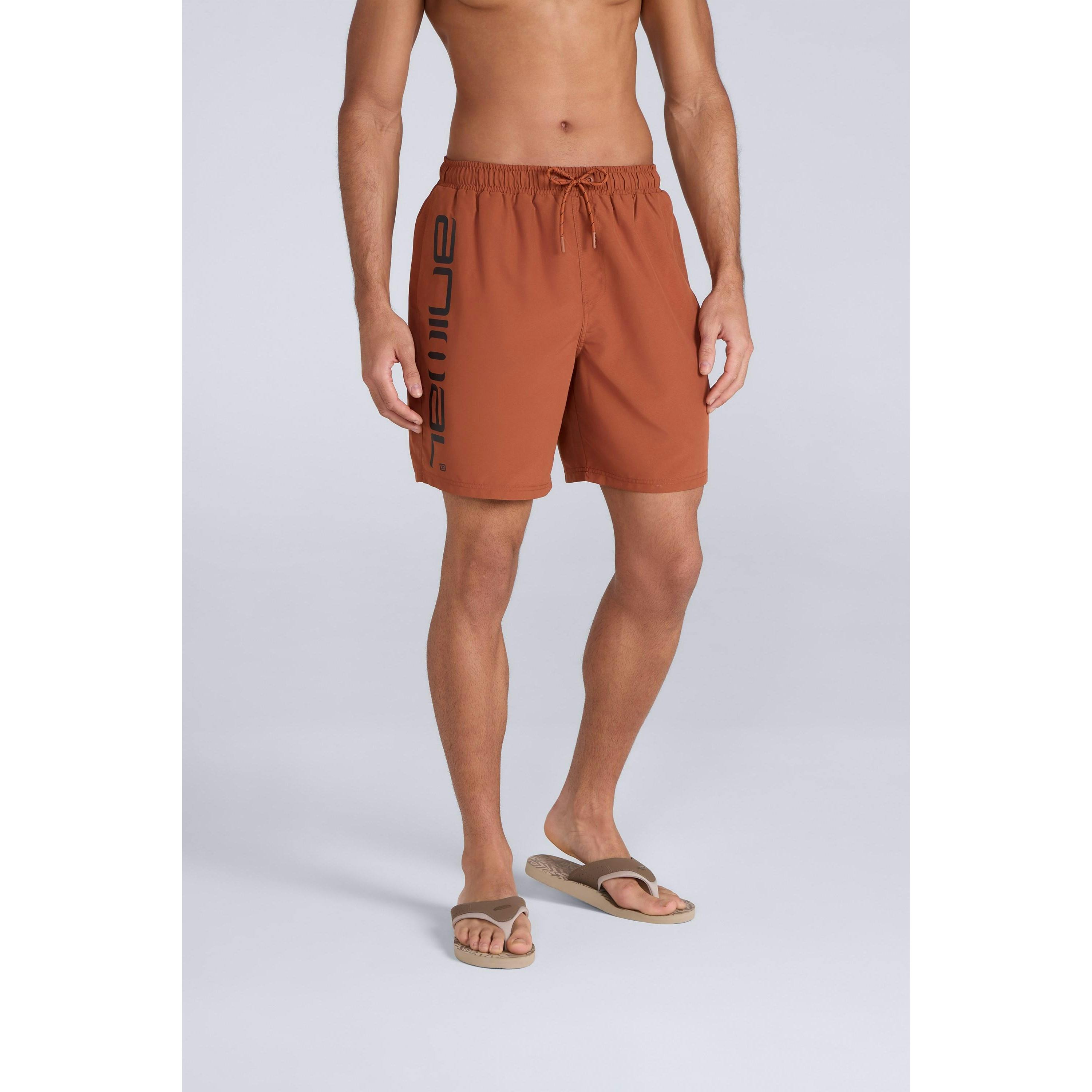 Animal Men's Orange Deep Dive Recycled Boardshorts - Xxl - 90% Recycled Polyester/10% Elastane