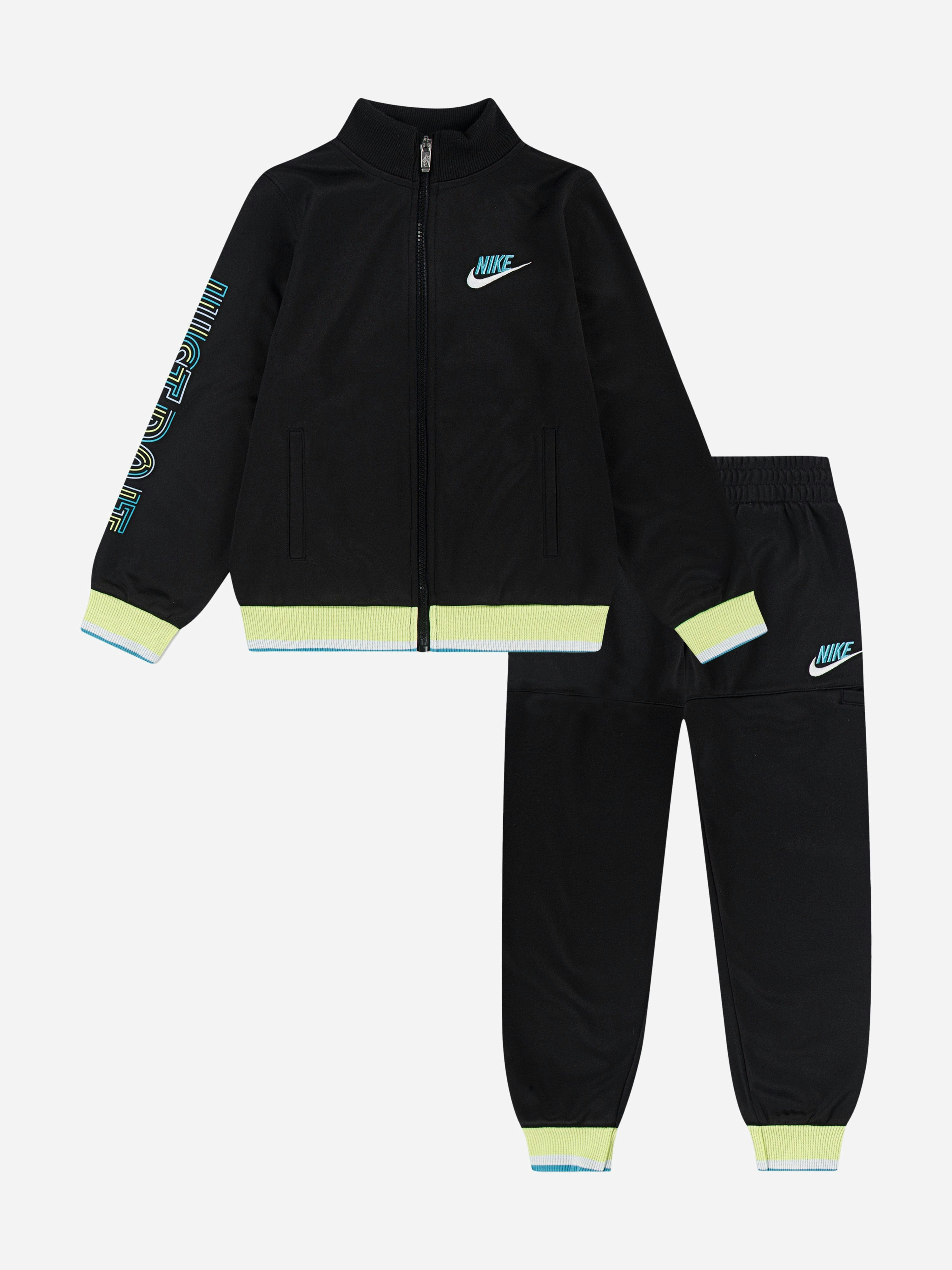 Nike Boys Black Nsw Futura Propus Tracksuit In - 18 Mths