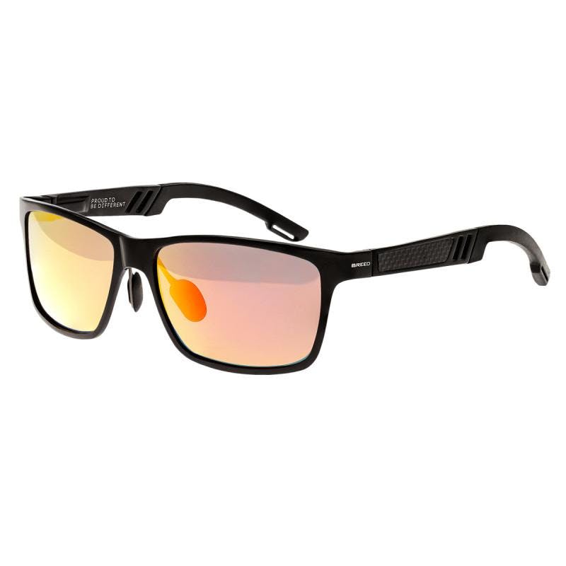 Breed Black/Red/Yellow Pyxis Titanium Polarized Sunglasses