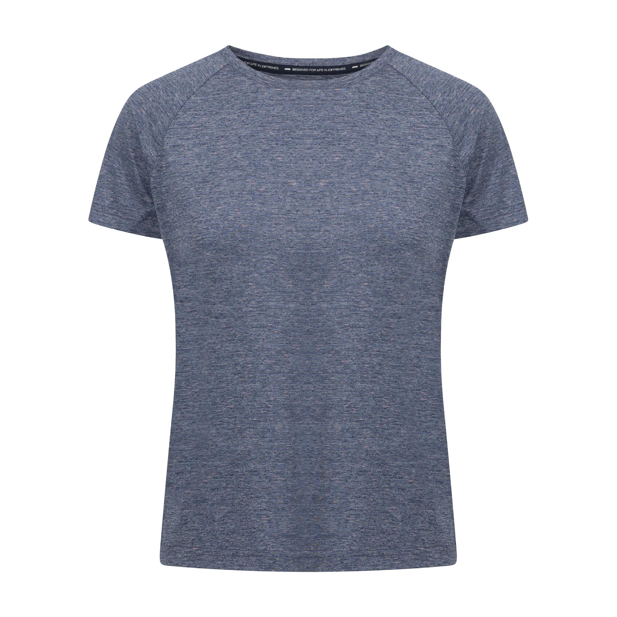Trespass Women's Josefina Dlx T-Shirt - Navy Marl - Navy Marl - S - 90% Polyester/10% Elastane