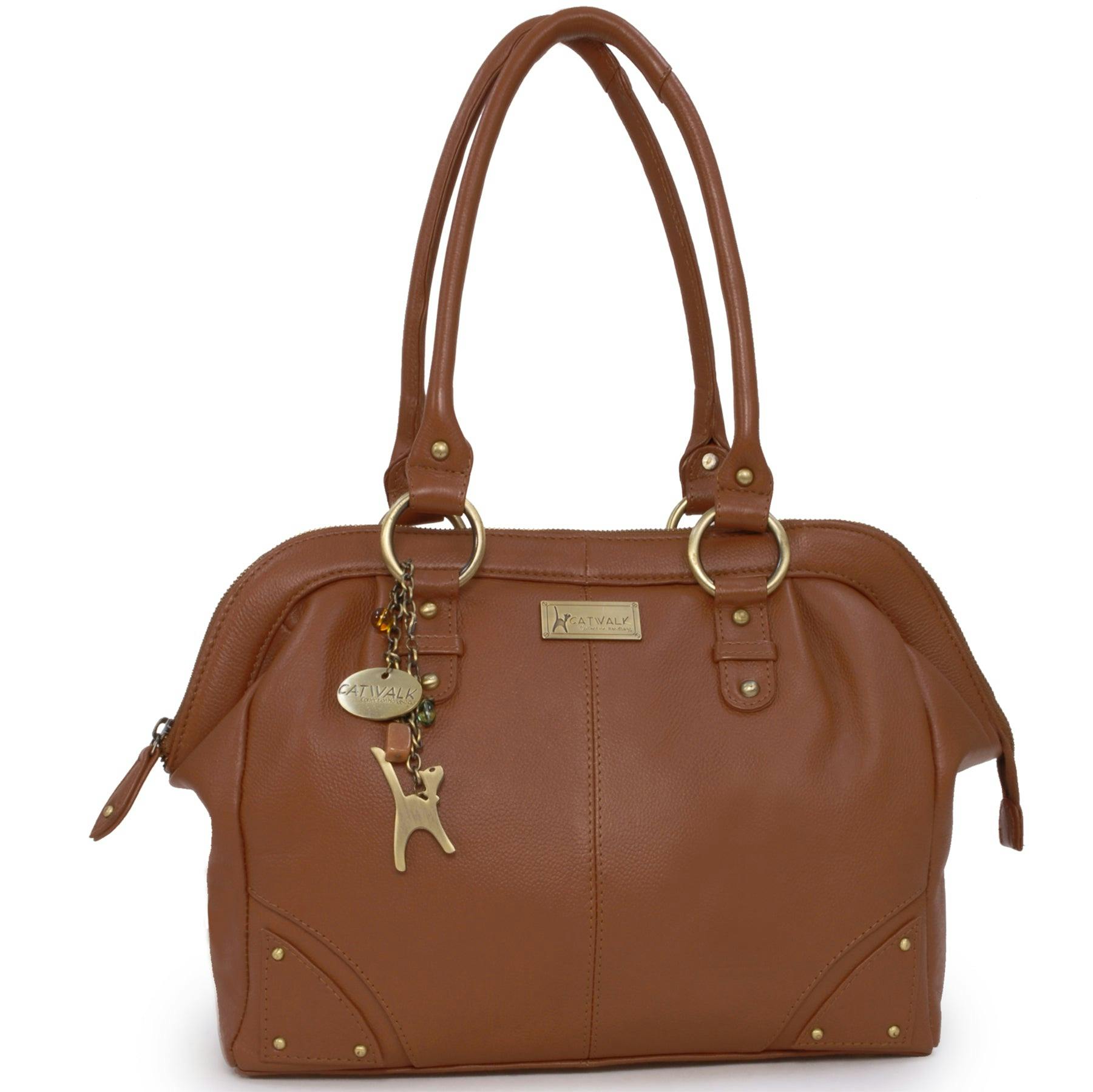 Catwalk Collection Handbags Doctor - Tote Bag - Tan