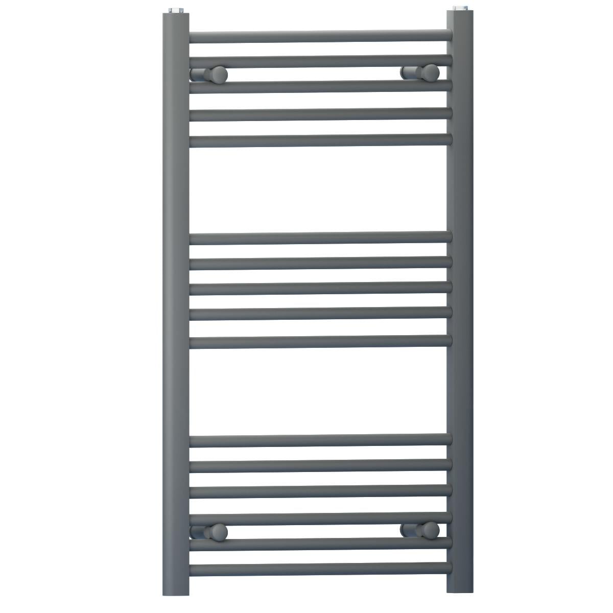 Myhomeware Matt Anthracite Grey Ral 7016 Anthracite Grey Heated Bathroom Towel Rail Radiator For Central Heating Elegant Designer In Uk (450Mm X 900Mm (H)) - Image 2