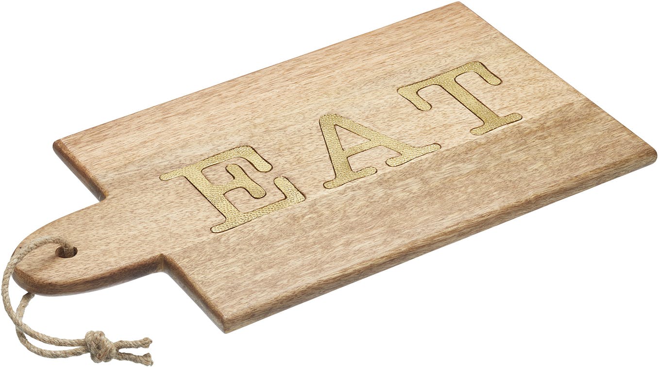 Rackhams Brown Mango Wood Paddle Serving Board - Mango Wood - Serving Board
