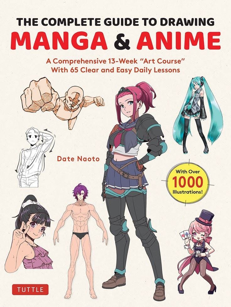 The Complete Guide to Drawing Manga & Anime: A Comprehensive 13-Week Art Course - Image 9