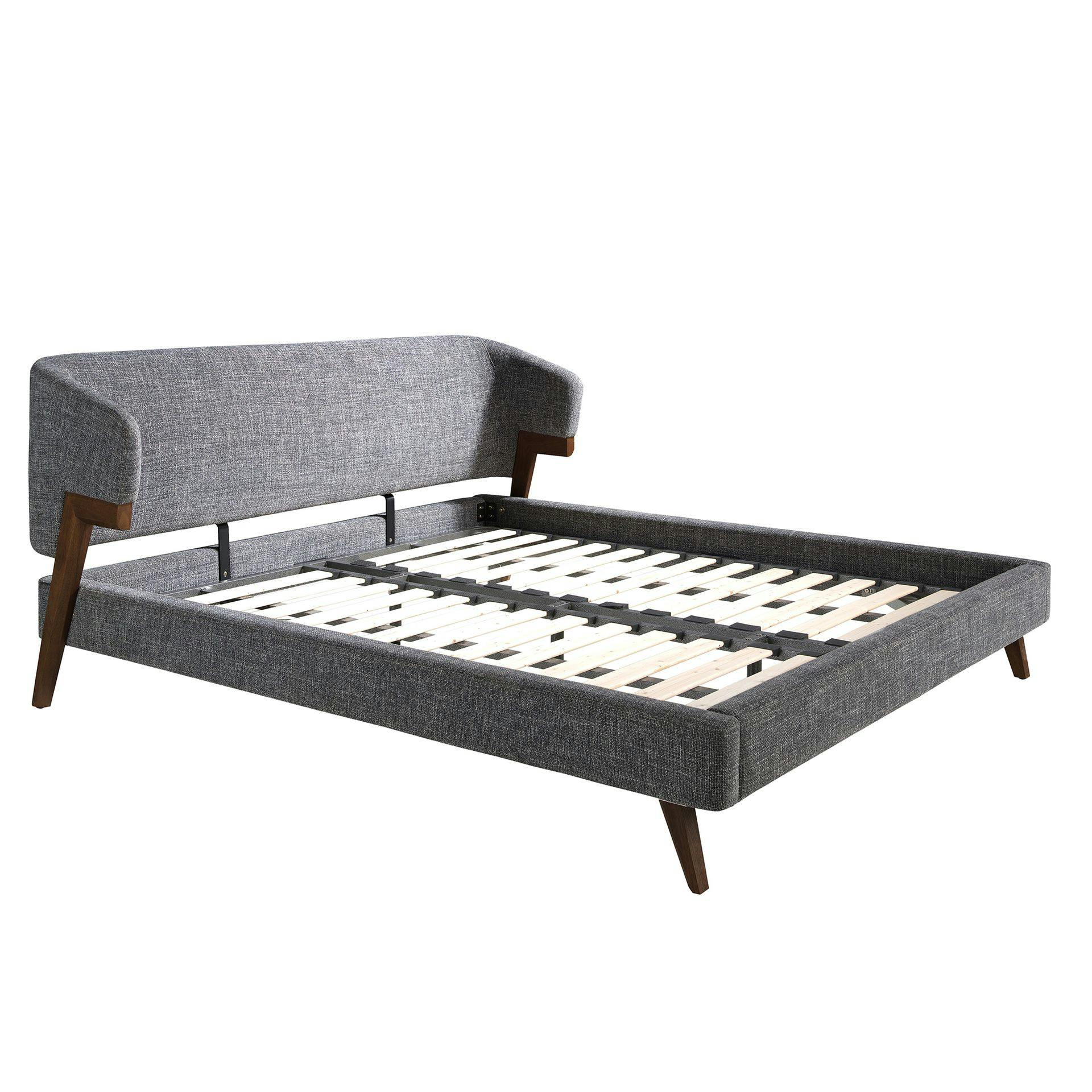 Angel Cerdá Grey Fabric Bed 7173